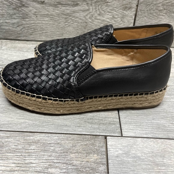 Sam Edelman Womens Catherine Platform Espadrille Cowhide Leather Shoes sz 9.5 M - Picture 5 of 11